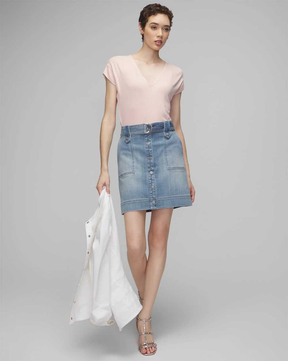 White house black hot sale market mini skirt